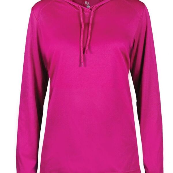 Women's B-Core Long Sleeve Hooded T-Shirt Thumbnail