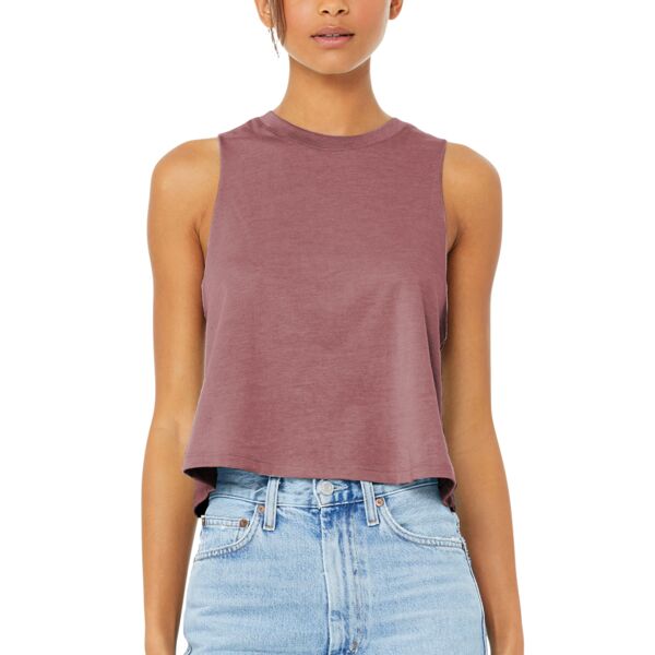 Women's Racerback Cropped Tank Thumbnail